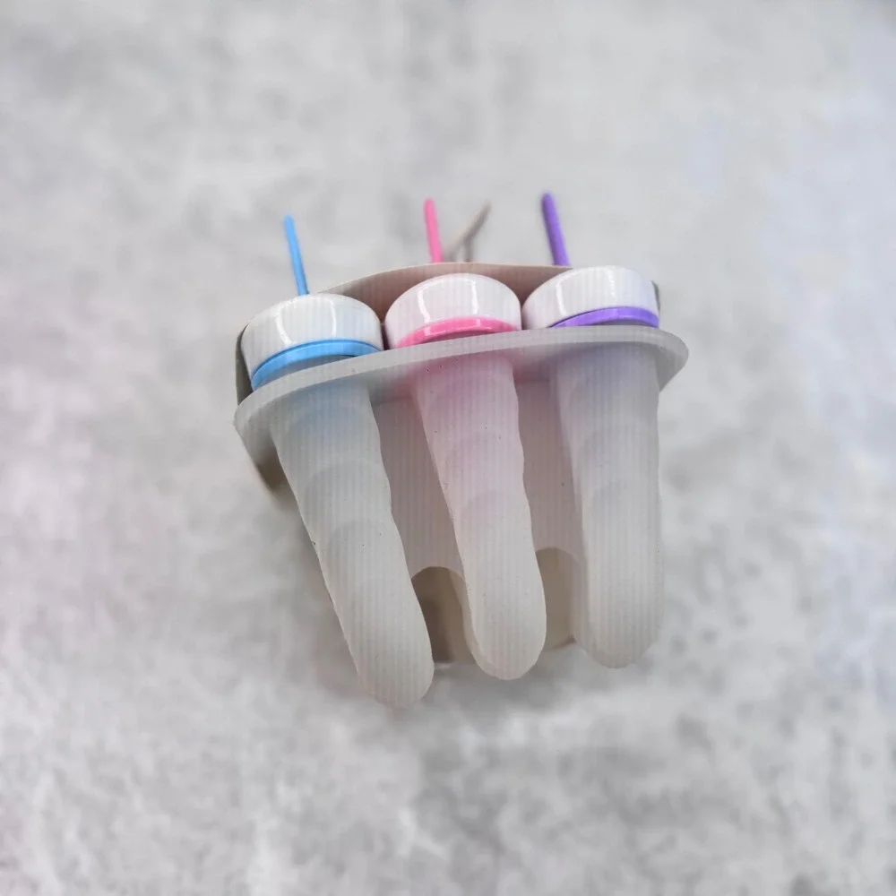 Joie Swirl Freeze‎ Pops 6 Piece Set Multicolor Reusable Popsicle Molds BPA Free